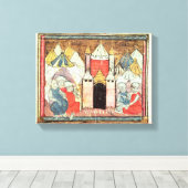 Die Belagerung von Chateau-Gaillard Leinwanddruck (Insitu (Holzboden))