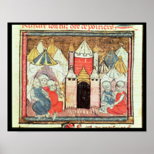 Die Belagerung von Chateau-Gaillard Poster