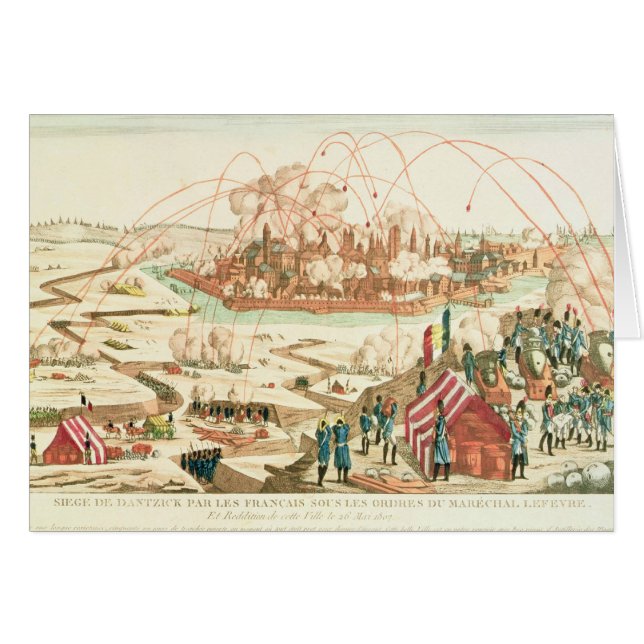 Die Belagerung von Danzig (Vorderseite (Horizontal))