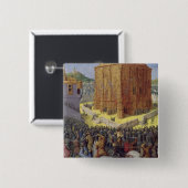 Die Belagerung von Jerusalem durch Nebuchadnezzar Button (Vorne & Hinten)