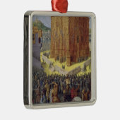 Die Belagerung von Jerusalem durch Nebuchadnezzar Silbernes Ornament (Rechts)