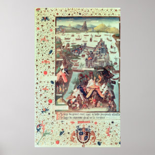 Die Belagerung von Konstantinopele Poster