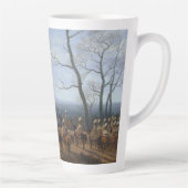 Die Belagerung von Kosel-Wilhelm von Kobell Milchtasse (Rechts)