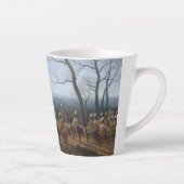 Die Belagerung von Kosel-Wilhelm von Kobell Small Milchtasse (Rechts)