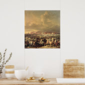 Die Belagerung von Lille durch Albert de Saxe-Tach Poster (Küche)