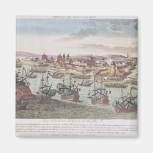 Die Belagerung von Malta, am 12. Juni 1798 Magnet