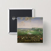 Die Belagerung von Namur, 1659 Button (Vorne & Hinten)