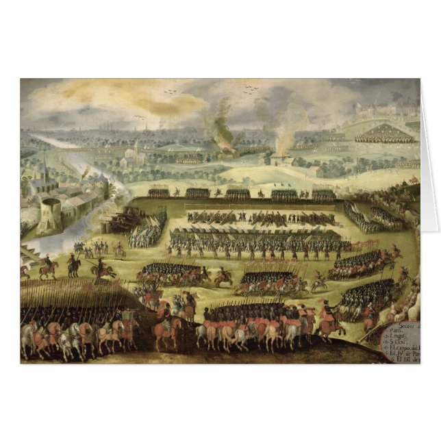 Die Belagerung von Paris (Vorderseite (Horizontal))