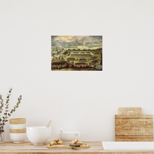 Die Belagerung von Paris Poster (Küche)