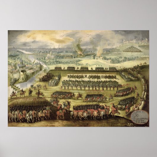 Die Belagerung von Paris Poster (Vorne)