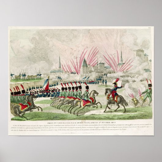 Die Belagerung von Saragossa Poster (Vorne)