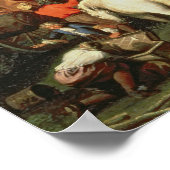 Die Belagerung von Tournai durch Louis XIV Poster (Ecke)