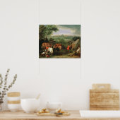 Die Belagerung von Tournai durch Louis XIV Poster (Küche)