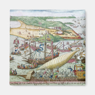Die Belagerung von Tunis oder von La Goulette Magnet