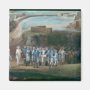 Die Belagerung Yorktown Magnet