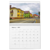 Die belarussische Landschaft Kalender (Feb 2027)