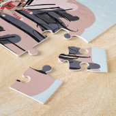 Die belebte Stadt San Francisco Surreal Pop Art Puzzle (Seite)