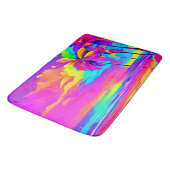 Die belebte Tropical Shore Art Badematte (Schrägansicht)