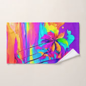 Die belebte Tropical Shore Art Badhandtuch Set (Handtuch)