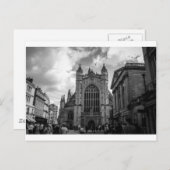 Die belebten Straßen von Bath Postkarte (Vorne/Hinten)
