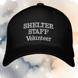 Die Belegschaft des Textschalters für alle Farbver Bestickte Baseballkappe