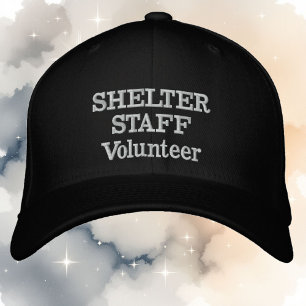 Die Belegschaft des Textschalters für alle Farbver Bestickte Baseballkappe