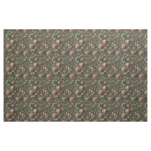 Die beleuchtete Watcher - Gothic Statement Tile Stoff (Yard (91,4 cm))