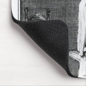 Die Beleuchtung der Sabbat-Kerzen Mousepad (Ecke)