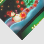 Die beliebte Weihnachts-Neon Holiday Collection Seidenpapier (Ausschnitt)