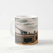 Die Bell Island Batterie Kaffeetasse (Vorderseite Links)