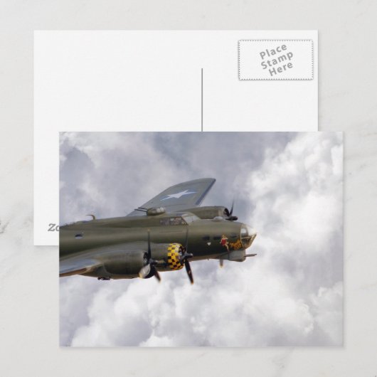 Die Belle Postkarte (Vorne/Hinten)