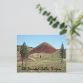 Die bemalten Hügel, Oregon Travel Foto Postkarte (Stehend Vorderseite)