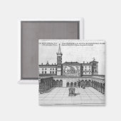 Die Benedict Loggia des alten Vatikans Magnet (Vorderseite/Rückseite)