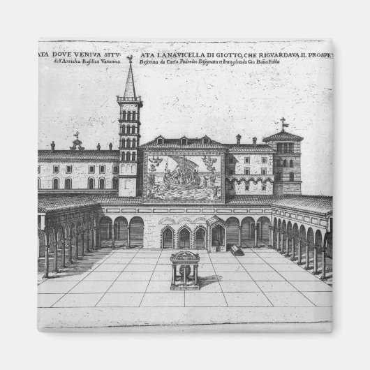 Die Benedict Loggia des alten Vatikans Magnet (Vorne)
