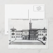 Die Benedict Loggia des alten Vatikans Postkarte (Vorne/Hinten)