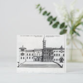 Die Benedict Loggia des alten Vatikans Postkarte (Stehend Vorderseite)