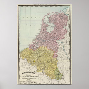 Die Benelux-Staaten Poster