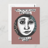 Die Beobachterpostkarte Postkarte (Vorne/Hinten)