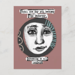 Die Beobachterpostkarte Postkarte