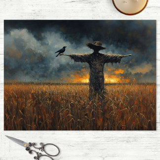 Die Beobachtungsentkundung der Scarecrow Seidenpapier