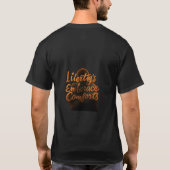 Die Bequemlichkeit der Freiheit T-Shirt (Rückseite)