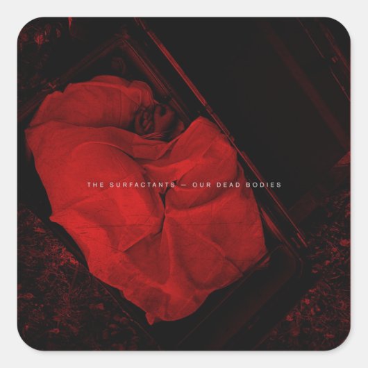 Die Berater - unsere toten Körper Quadratischer Aufkleber (Vorderseite)
