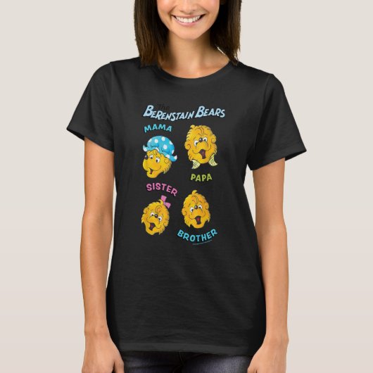 Die Berenstain-Bären Die Familie der Berenstain-Bä T-Shirt (Vorderseite)