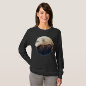 Die Berg-Ying-Yang-Wölfe T-Shirt (Vorne ganz)