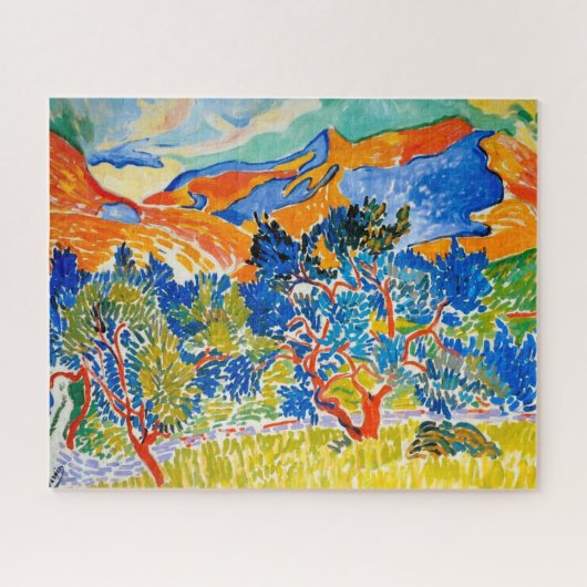 Die Berge bei Collioure | Andre Derain | Puzzle (Horizontal)