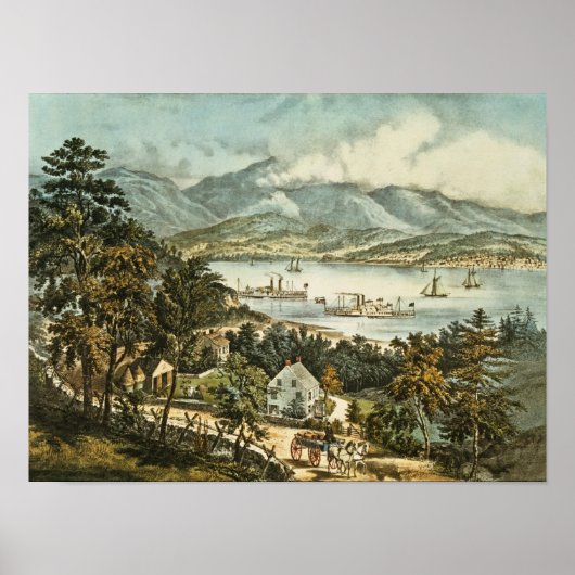 Die Berge Catskill Poster (Vorne)