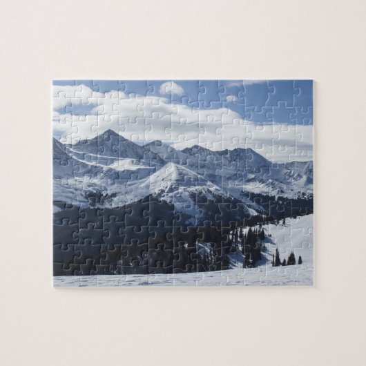 Die Berge der Alpen Puzzle (Horizontal)