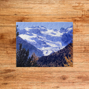 Die Berge des Matterhorn im Herbst Puzzle
