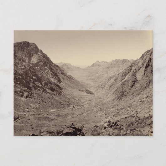 Die Berge des Sinai Postkarte (Vorderseite)
