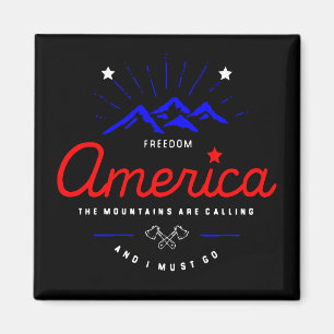 Die Berge in Amerika rufen mich an, ich muss dunkl Magnet